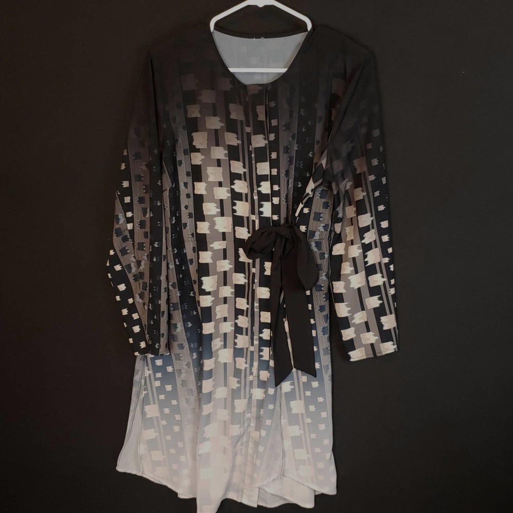 Black, gray and Pink Tent dress size M/L